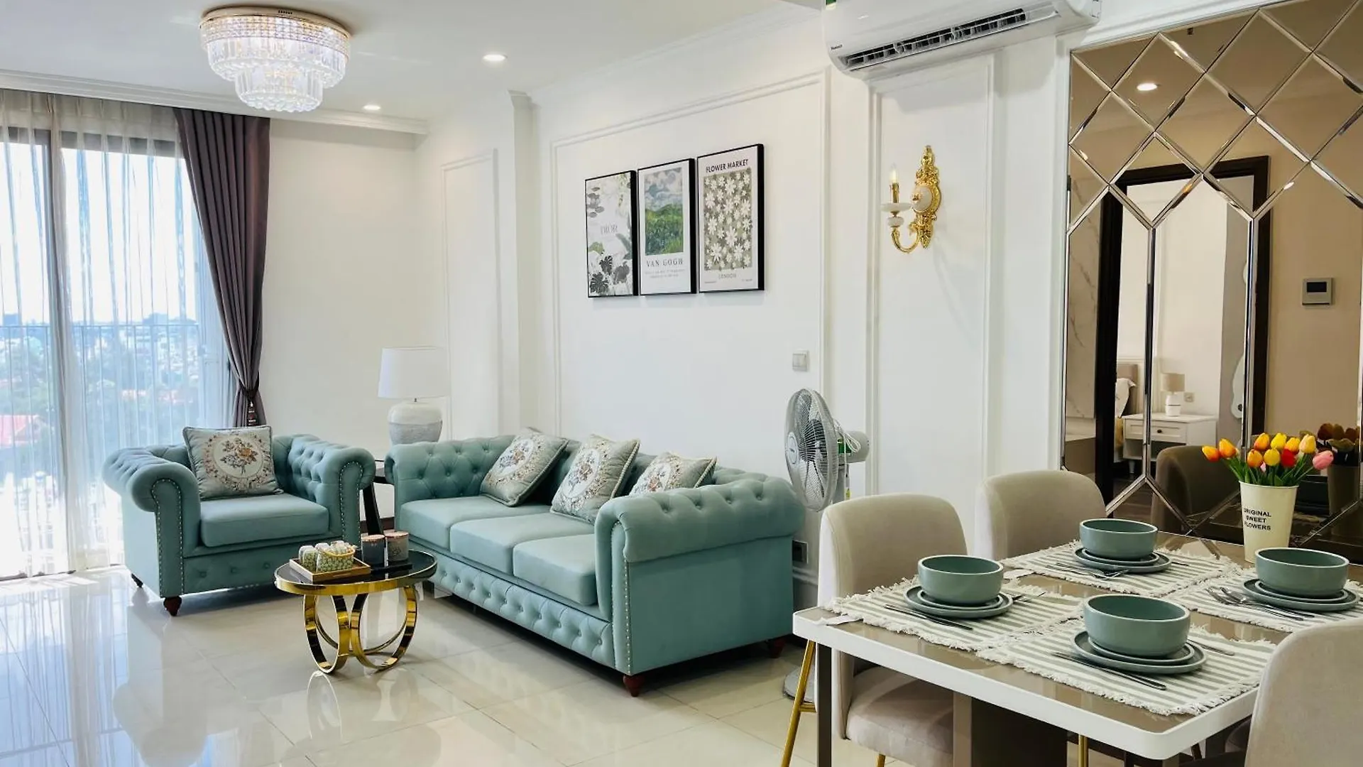 Khoahome Ha Do Q10 2Pn-3Pn 2Wc Ho Chi Minh City Apartment